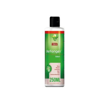 Derfongen lotion tegen mok bij paarden