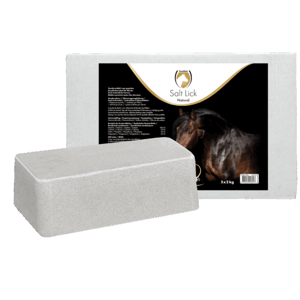 Excellent Horse Salt Lick Naturel 3 x 2 kg